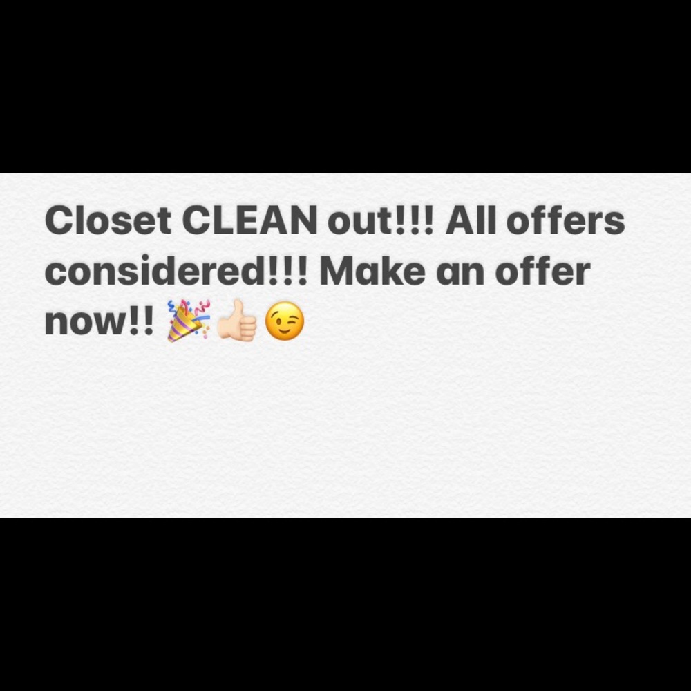 Make your offers!!!!
